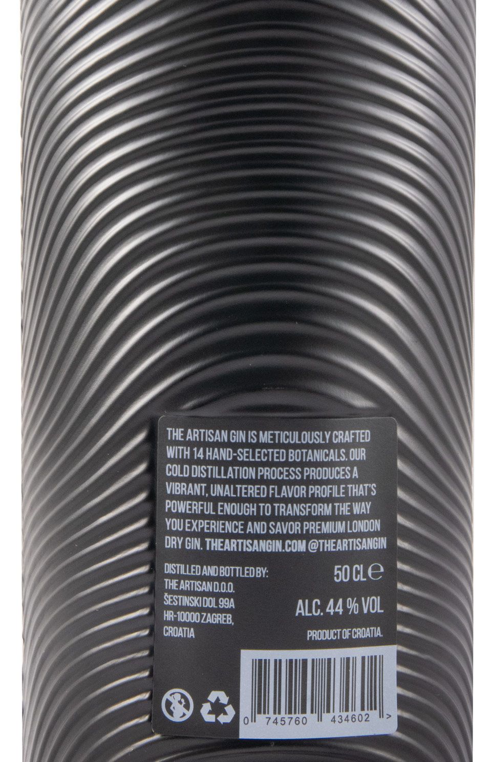 Gin The Artisan London Dry 50cl