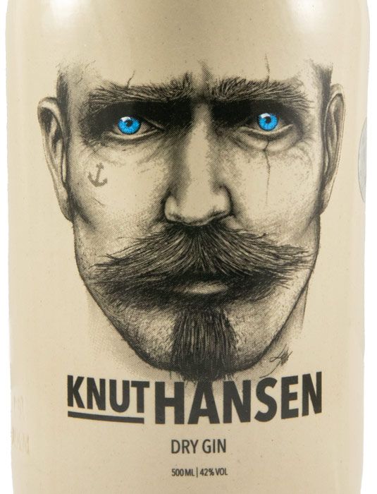Gin Knut Hansen Dry 50cl