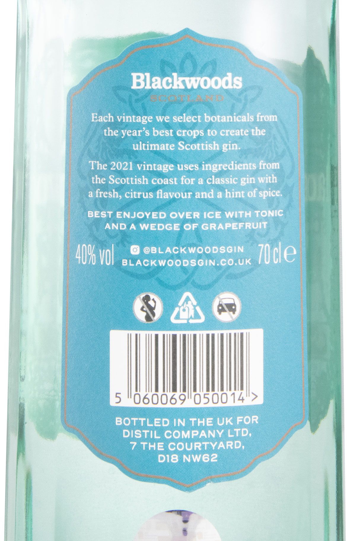 2021 Gin Blackwoods Vintage