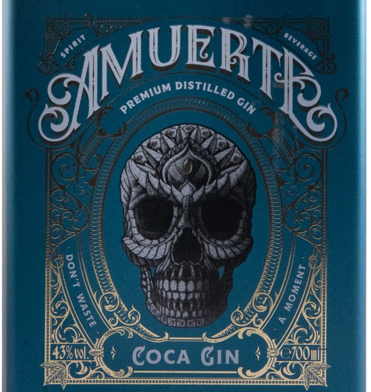 Gin Amuerte Coca Leaf Green Edition