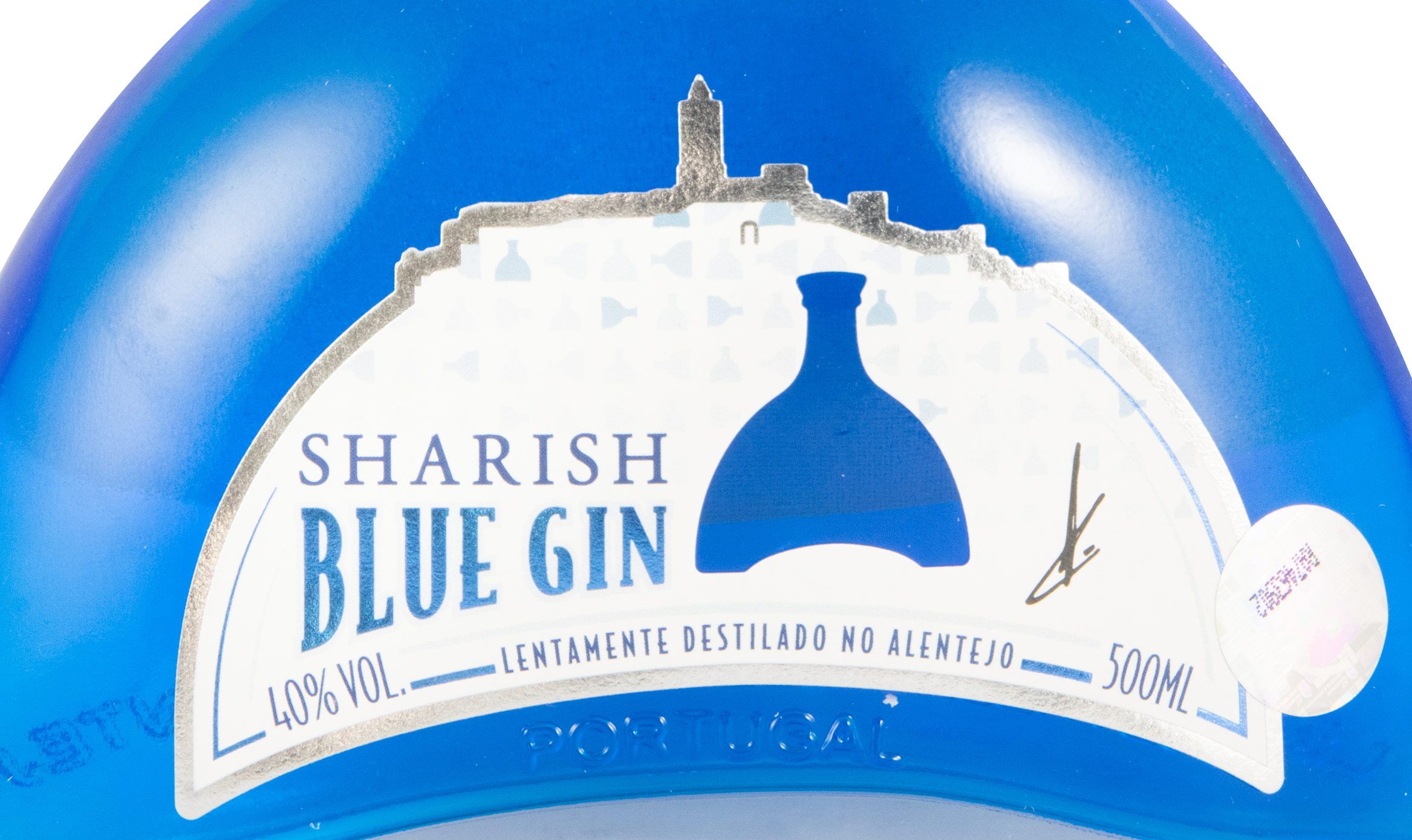 Gin Sharish Blue w/Cup 50cl