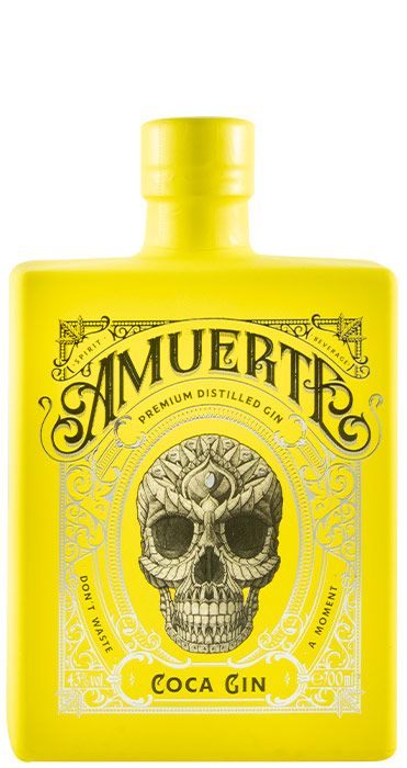 Gin Amuerte Coca Leaf Yellow Edition