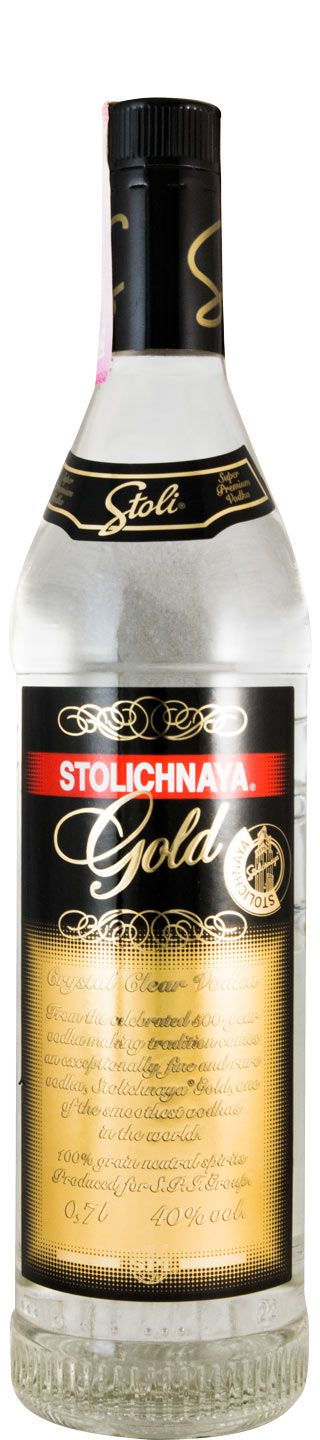 Vodka Stolichnaya Gold