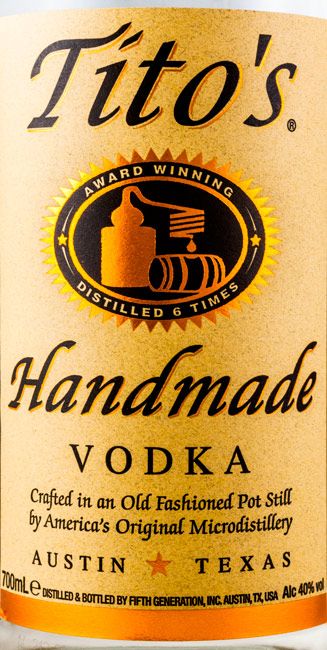Vodka Tito's 70cl