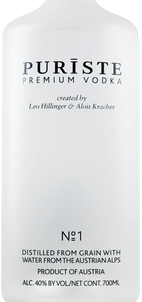 Vodka Puriste Premium N.º1