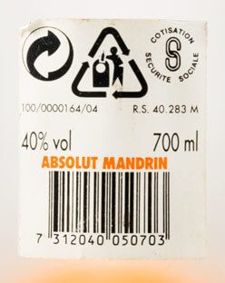 Vodka Absolut Mandrin