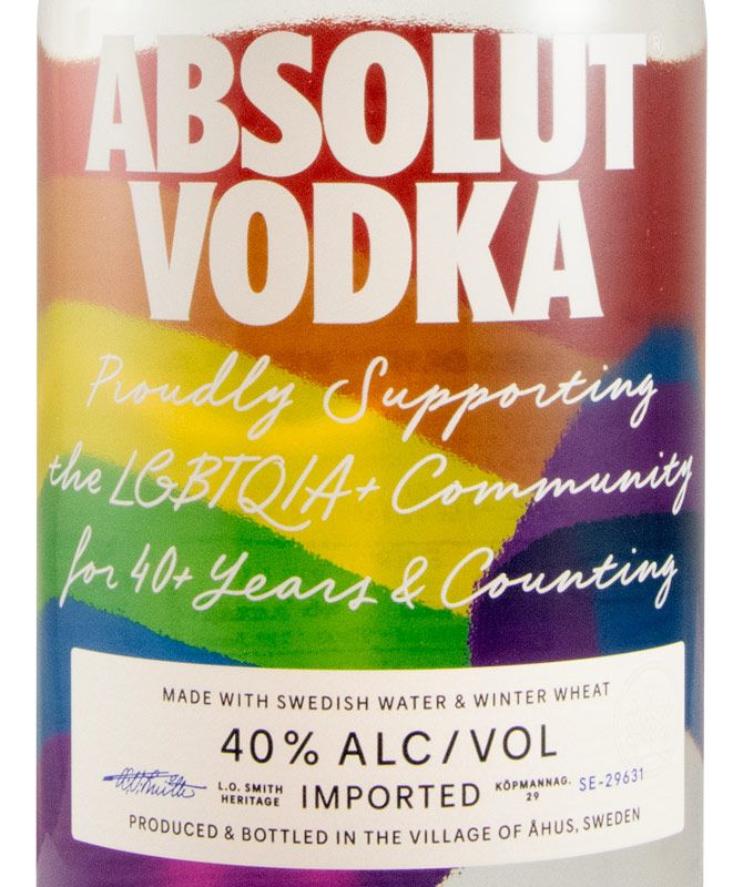 Vodka Absolut Colors Rainbow