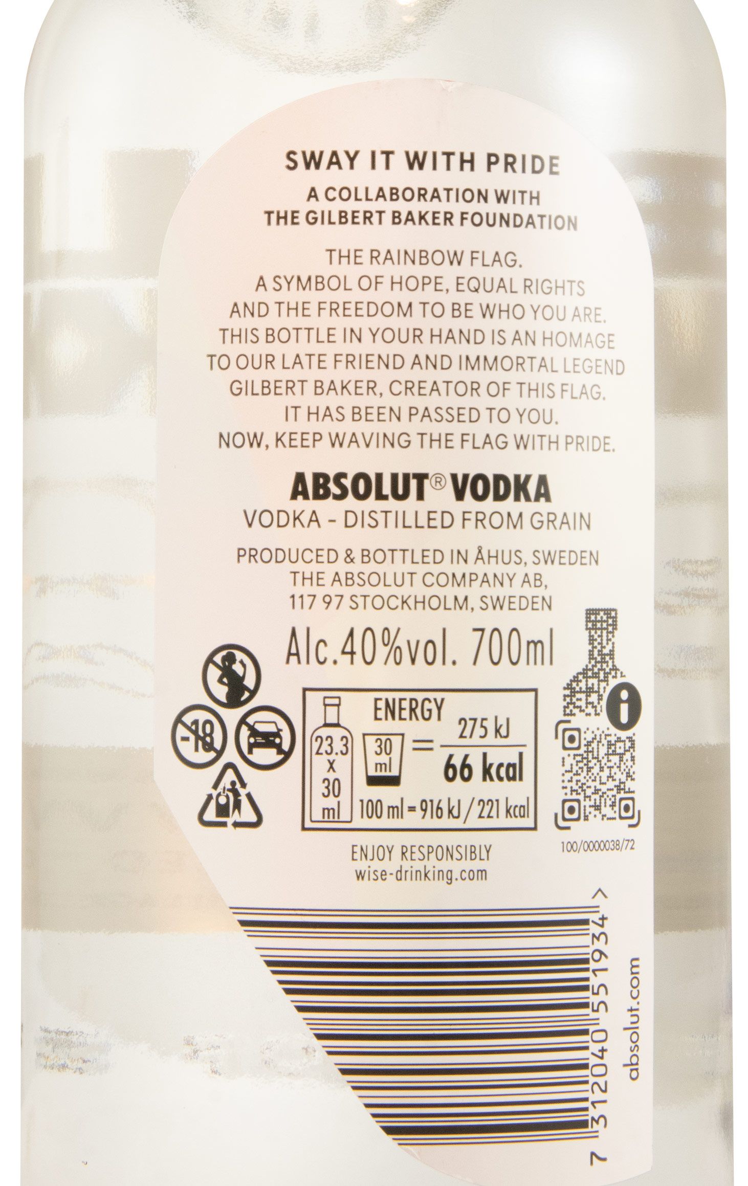 Vodka Absolut Colors Rainbow