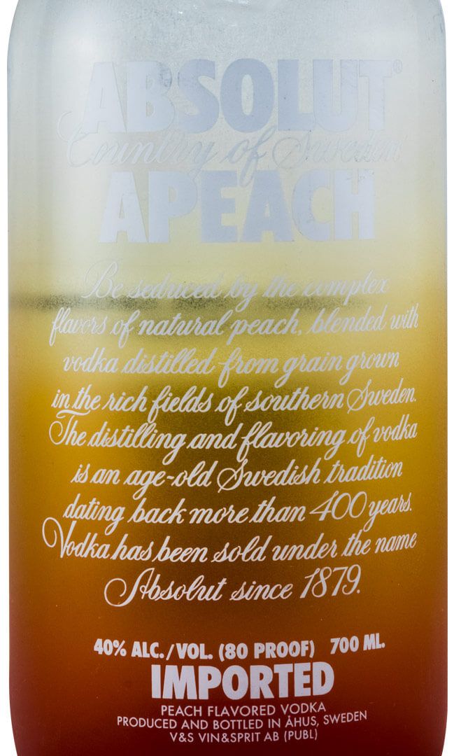 Vodka Absolut Apeach