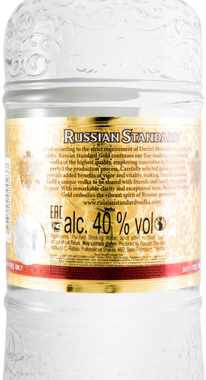 Vodka Russian Standard Gold 1L