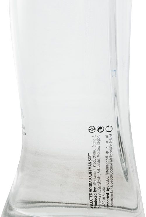 Vodka Kauffman Soft