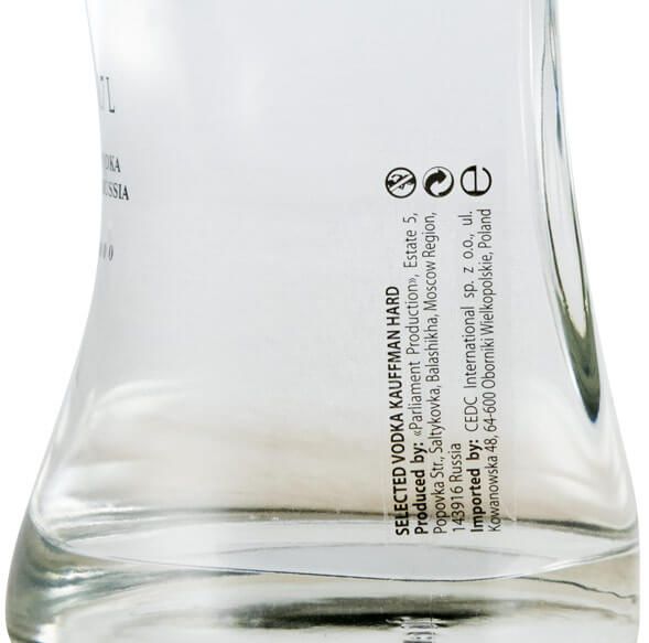 Vodka Kauffman Hard