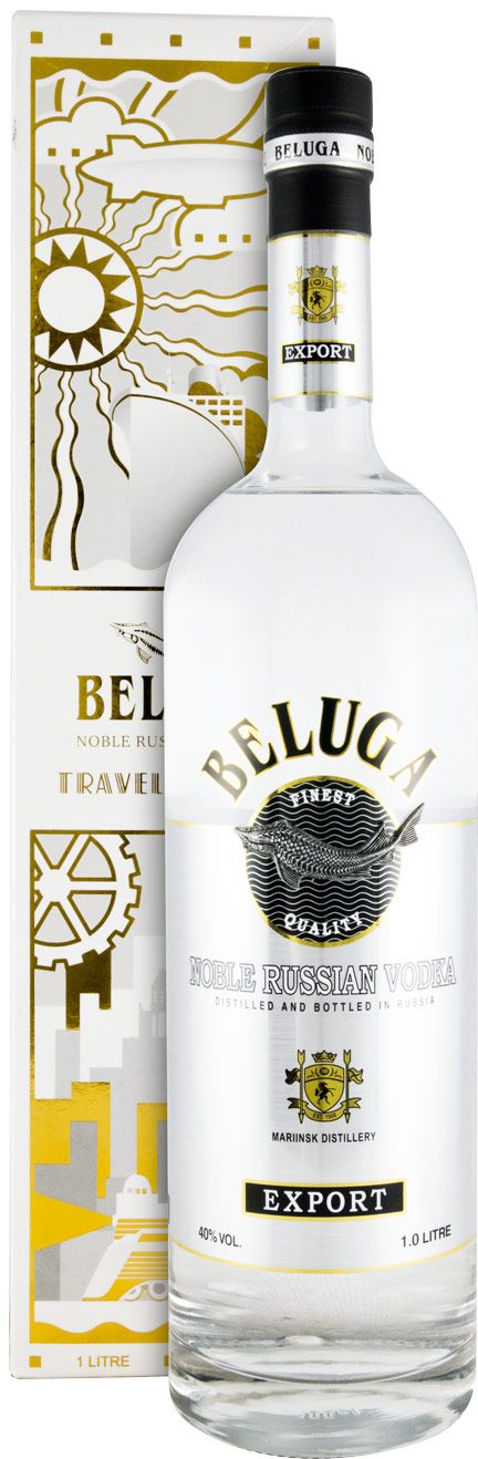 Vodka Beluga Export Travel Edition 1L