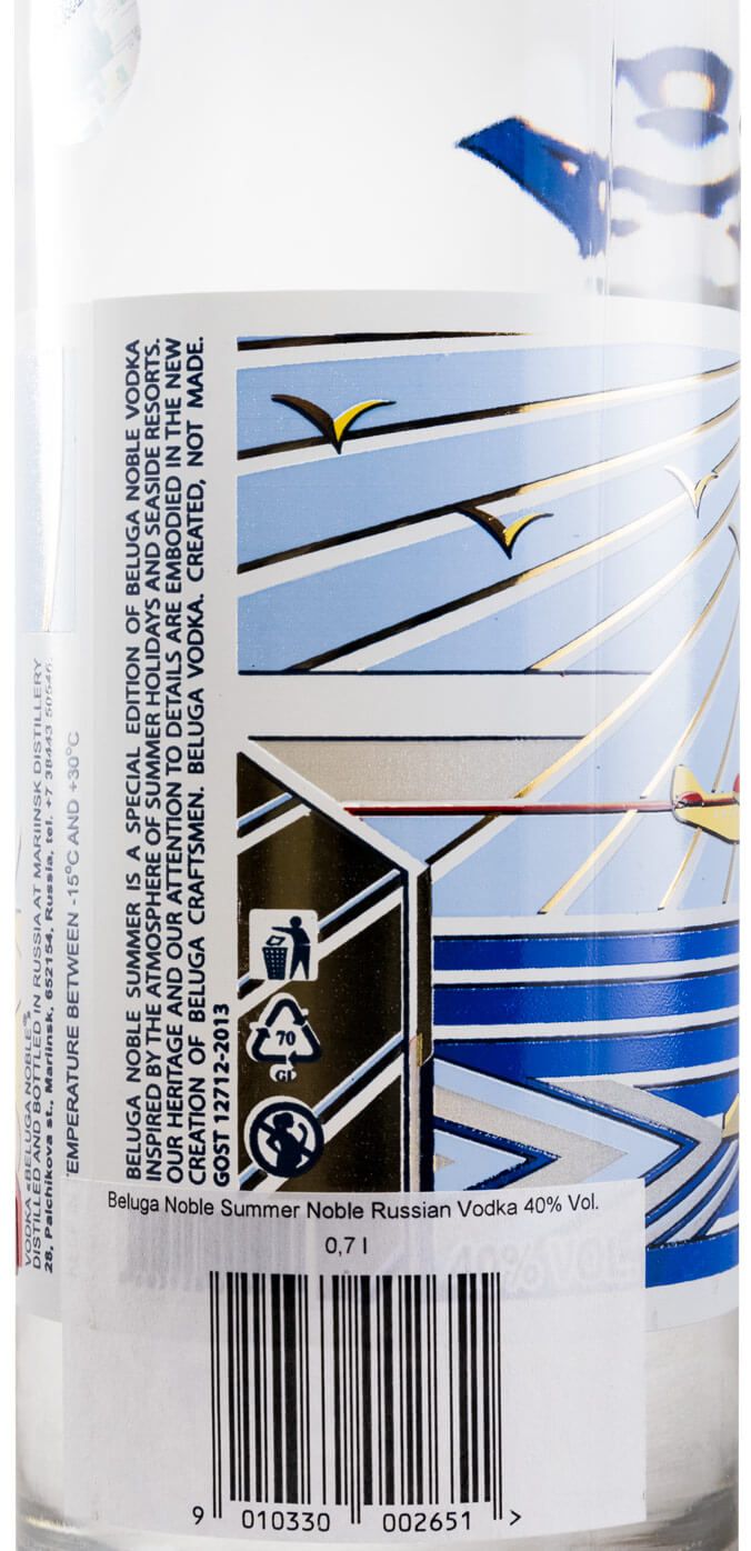 Vodka Beluga Noble Summer