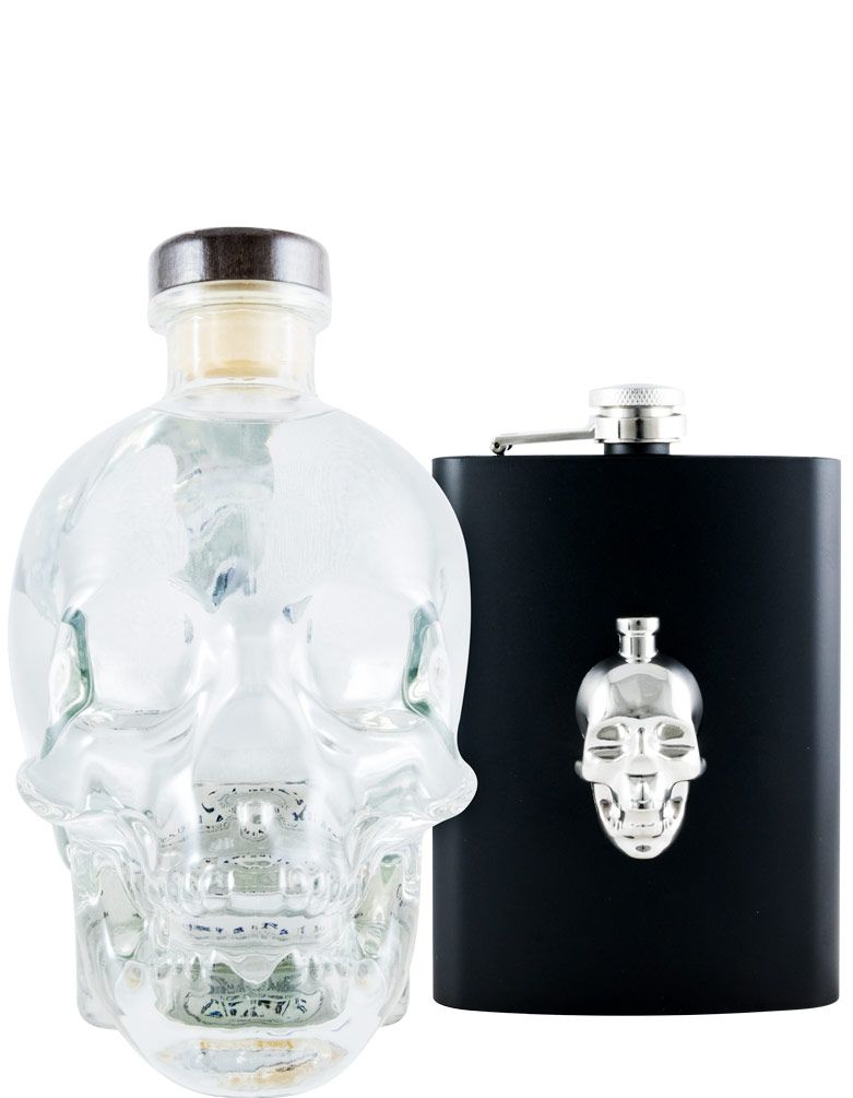 Vodka Crystal Head w/Pocket Bottle