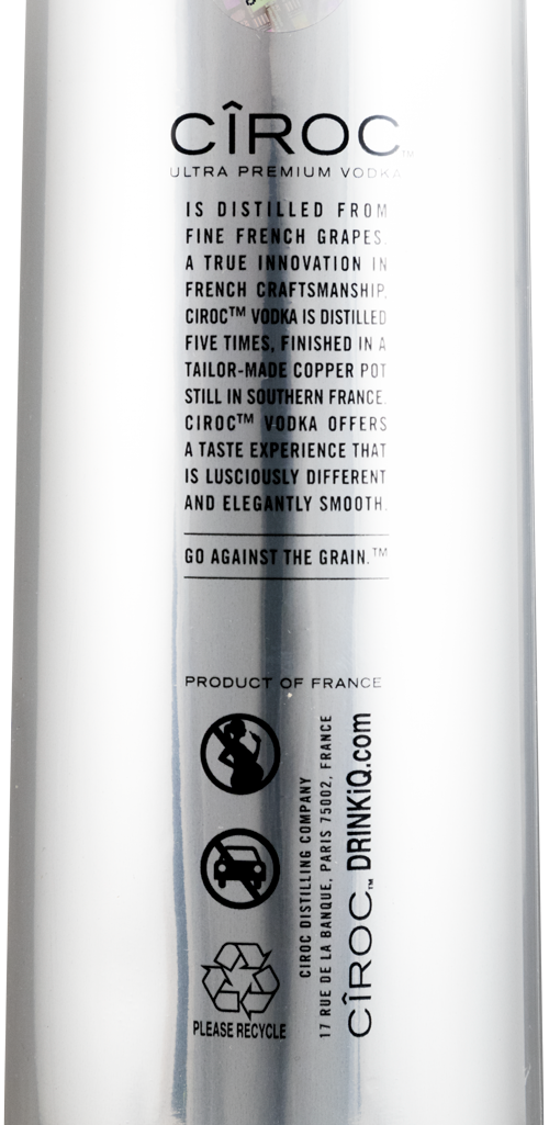 Vodka Cîroc Kitzbuhel Winter Edition