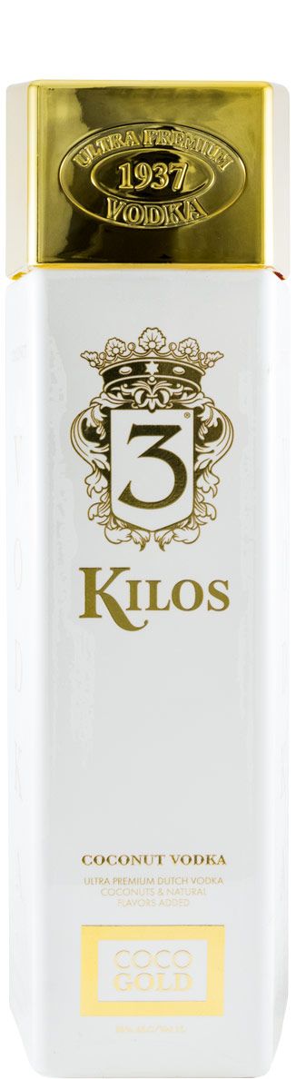 Vodka 3 Kilos Coco Gold Coconut 1L