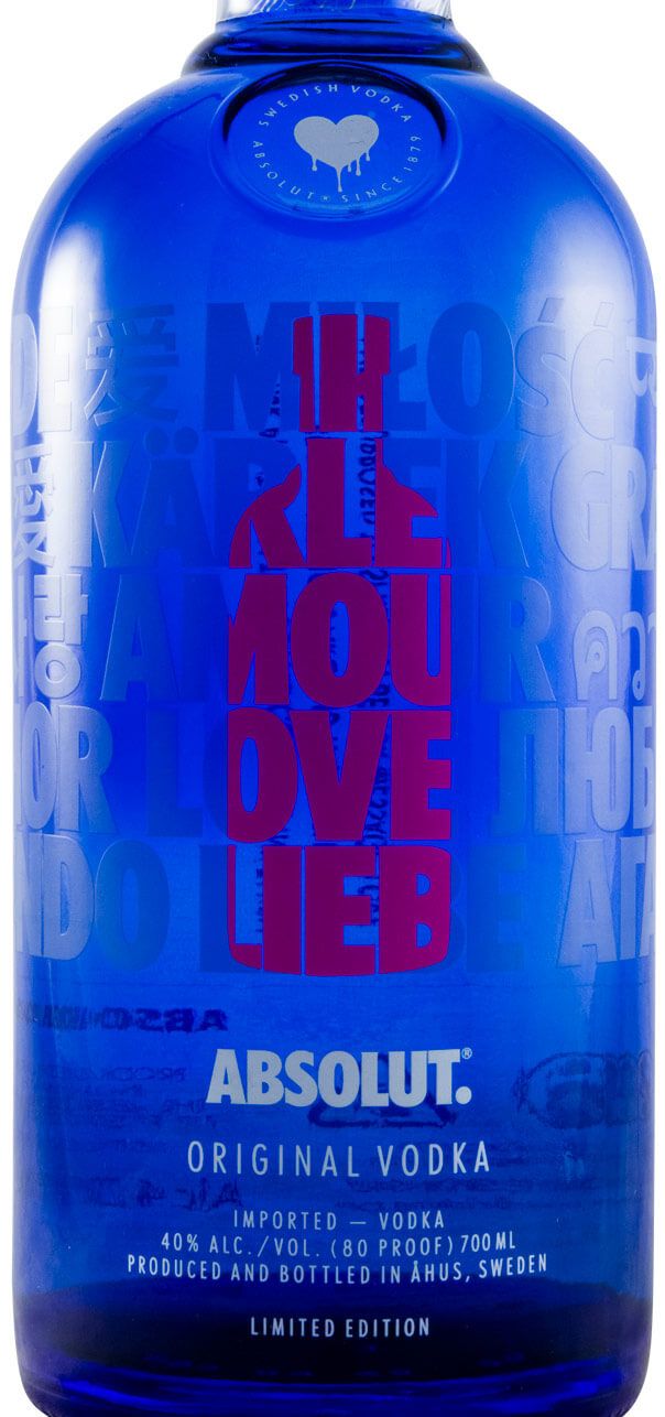 Vodka Absolut A Drop Of Love
