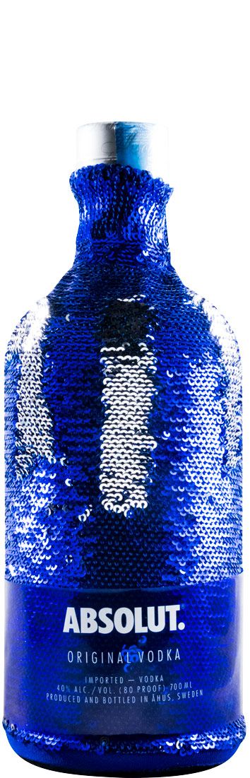 Vodka Absolut Uncover Sequin Limited Edition