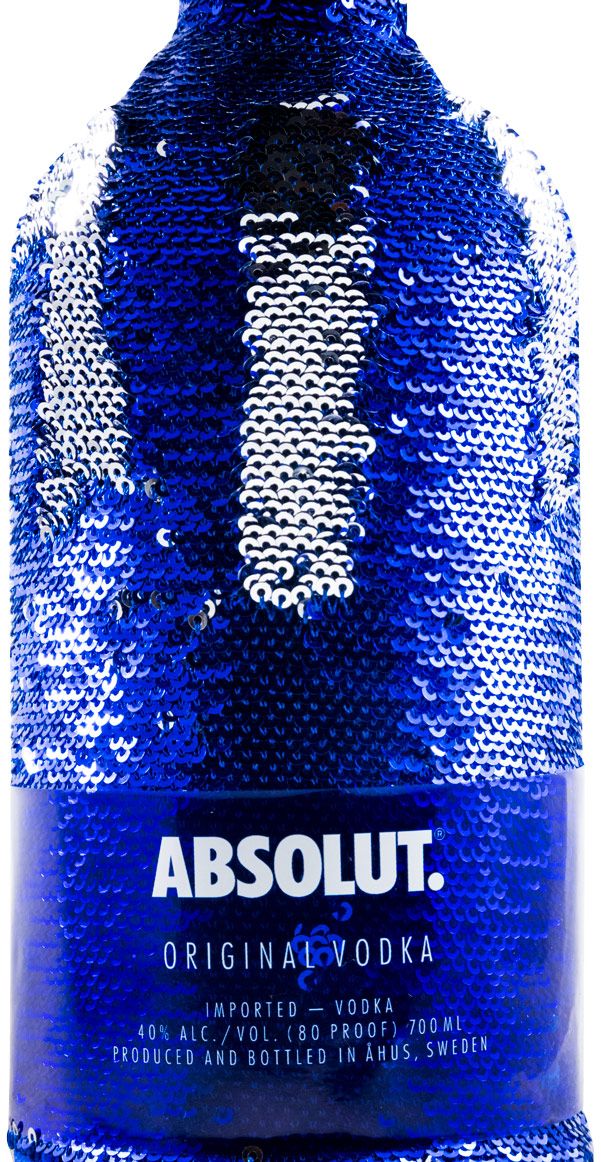 Vodka Absolut Uncover Sequin Limited Edition