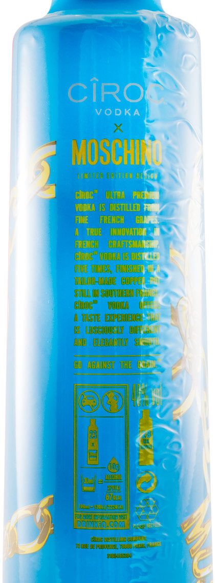 Vodka Cîroc Moschino