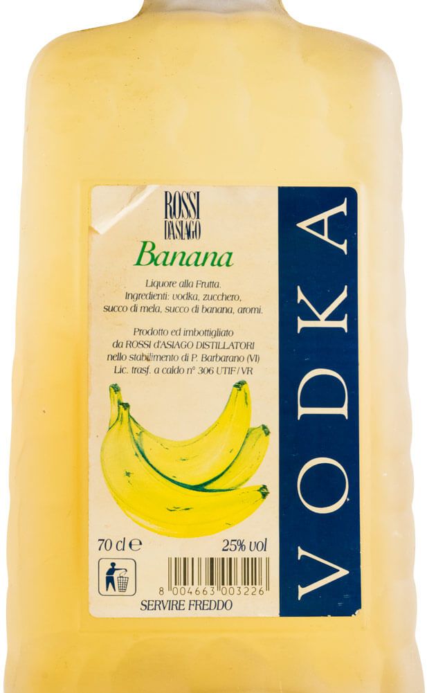 Licor de Banana Rossi D'Asiago
