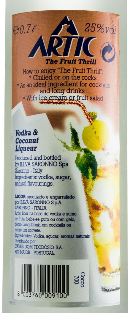 Vodka Liqueur Artic Coconut