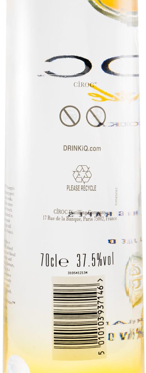 Vodka Cîroc Pineapple