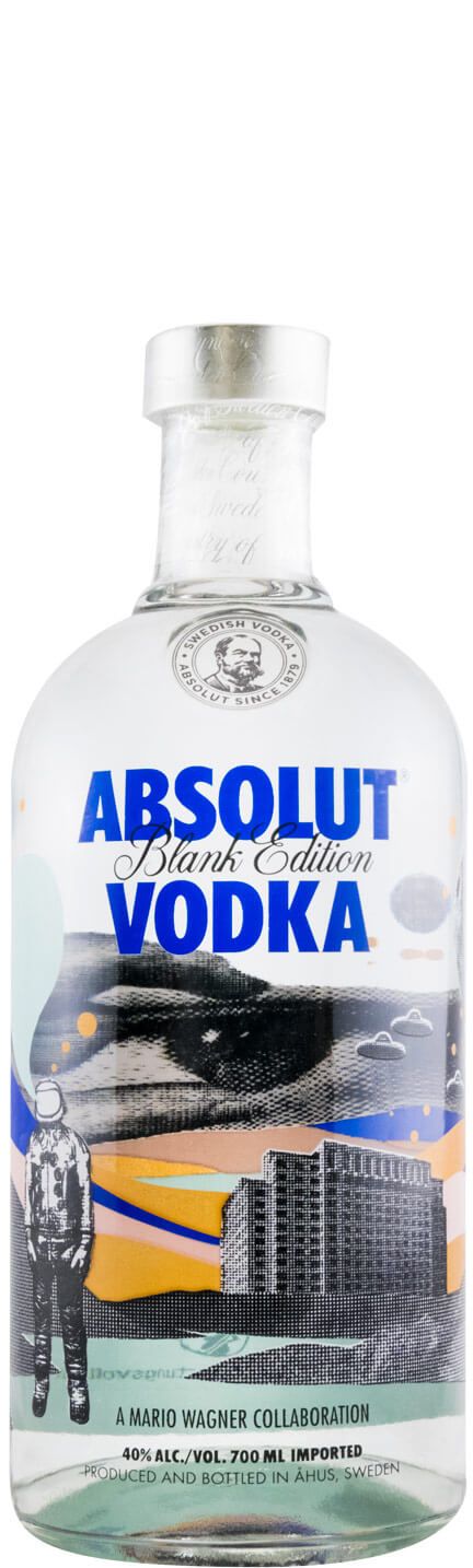 Vodka Absolut Blank Edition Of Mario Wagner