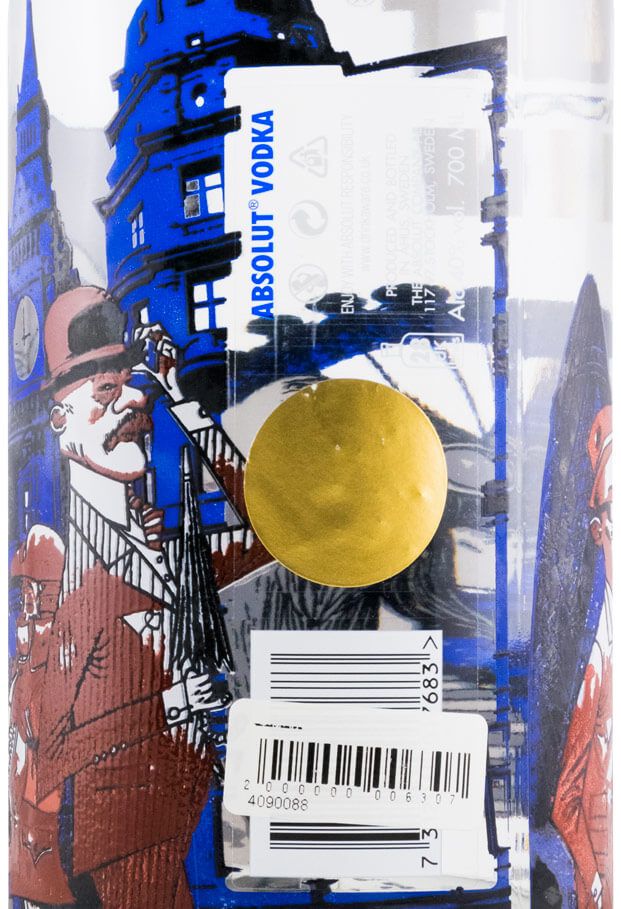 Vodka Absolut Jamie Hewlet Limited Edition