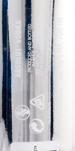 Vodka Absolut Eletrick Silver