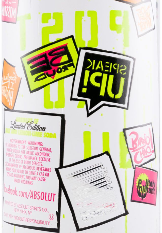 Vodka Absolut SF San Francisco Limited Edition