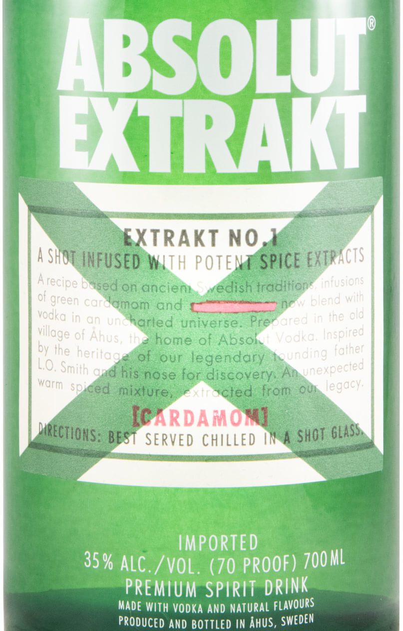 Vodka Absolut Extrakt