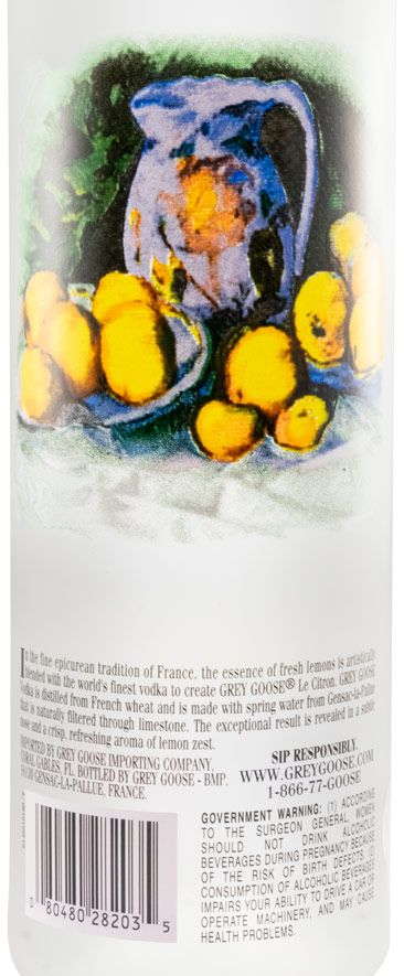 Vodka Grey Goose Le Citron 1L
