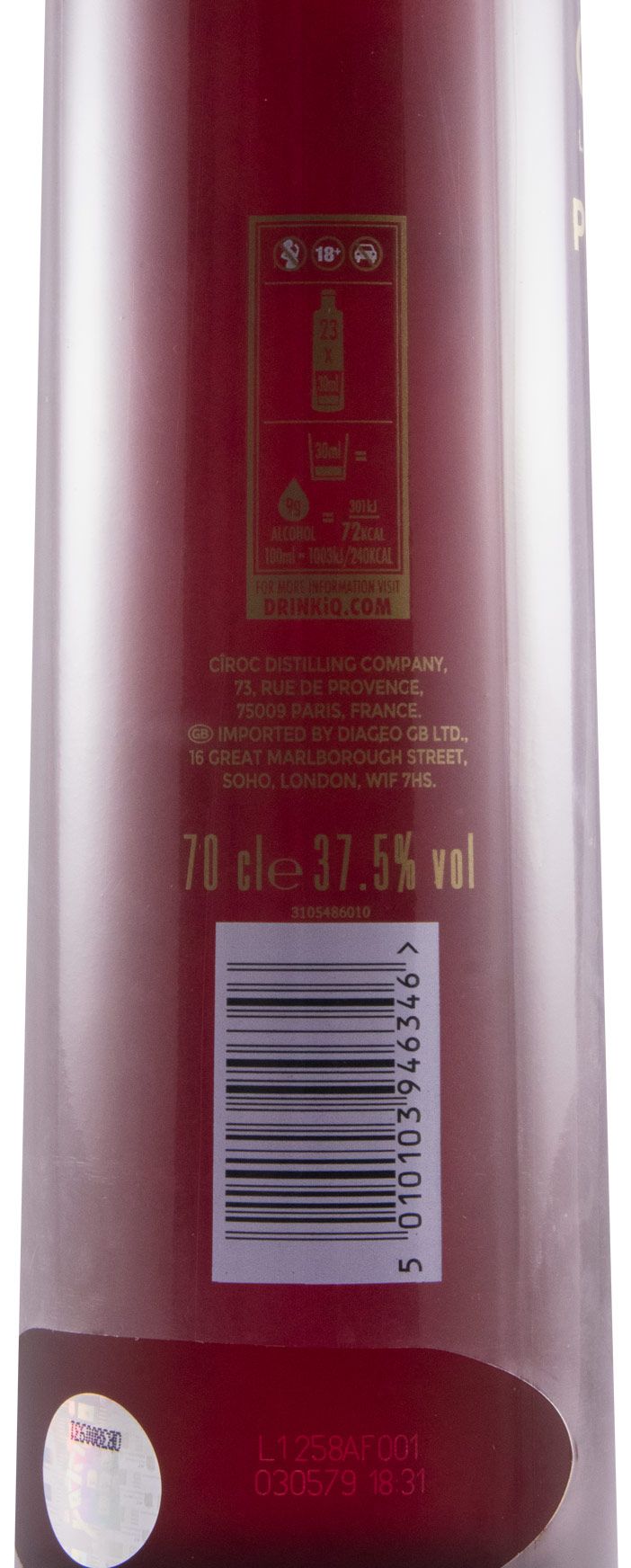 Vodka Cîroc Pomegranate