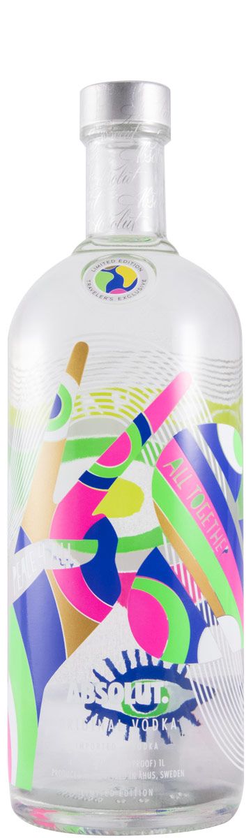 Vodka Absolut Life Ball Edição Limitada 2019 1L