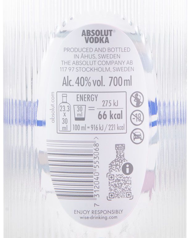 Vodka Absolut Mosaik End of Year 2023 Edição Limitada