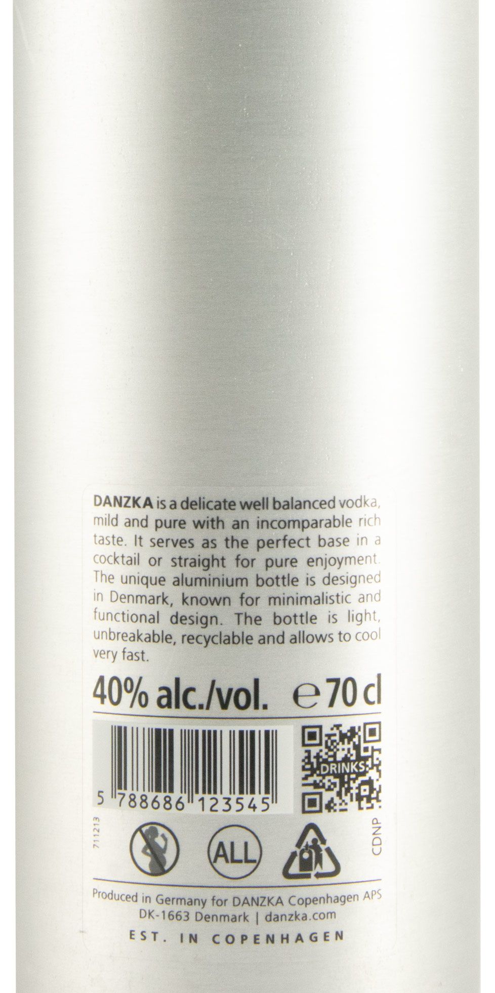 Vodka Danzka Forty