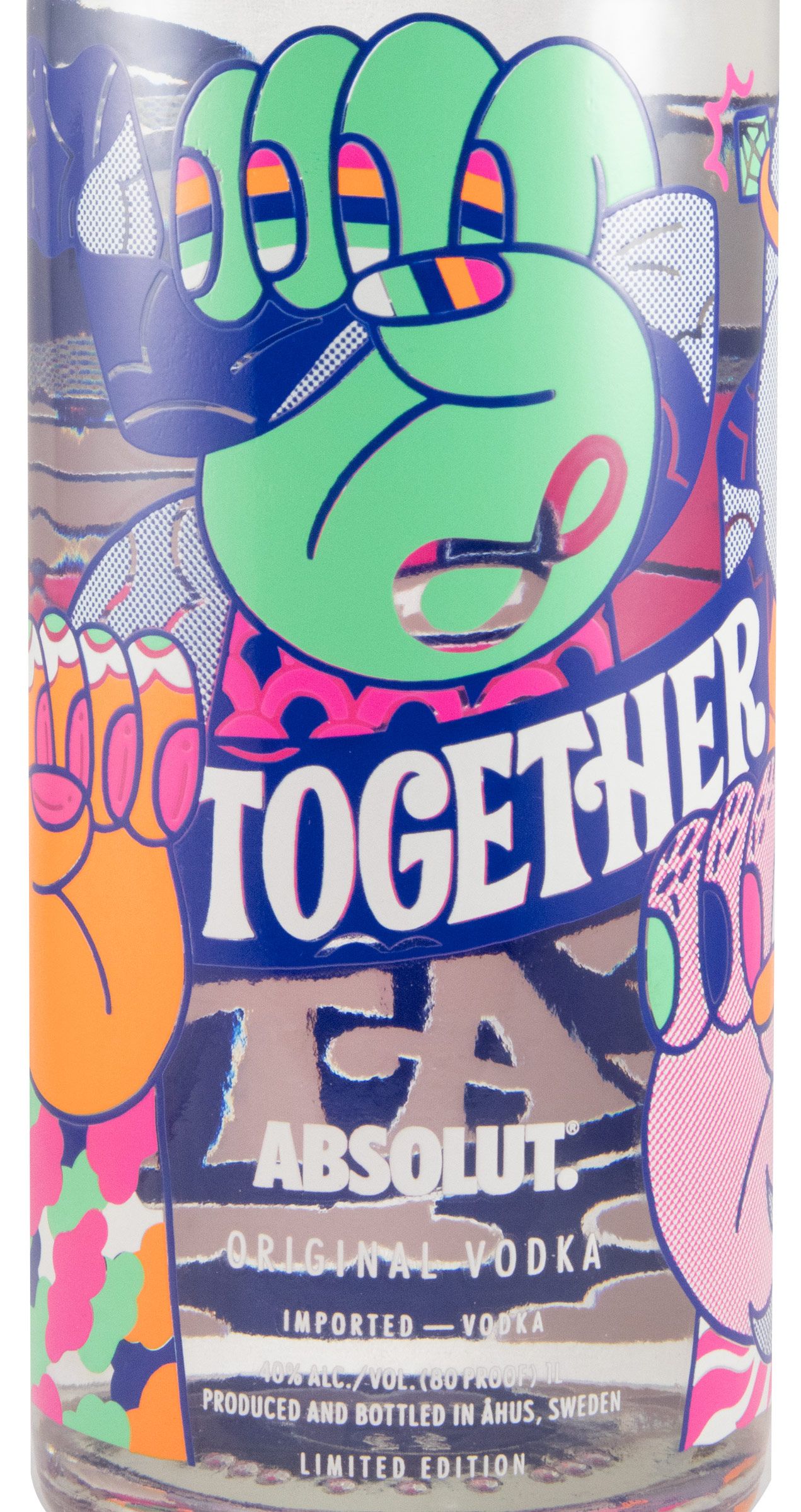 Vodka Absolut Together We Create Edição Limitada 1L