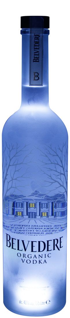 Vodka Belvedere Luminous biológico 1,75L