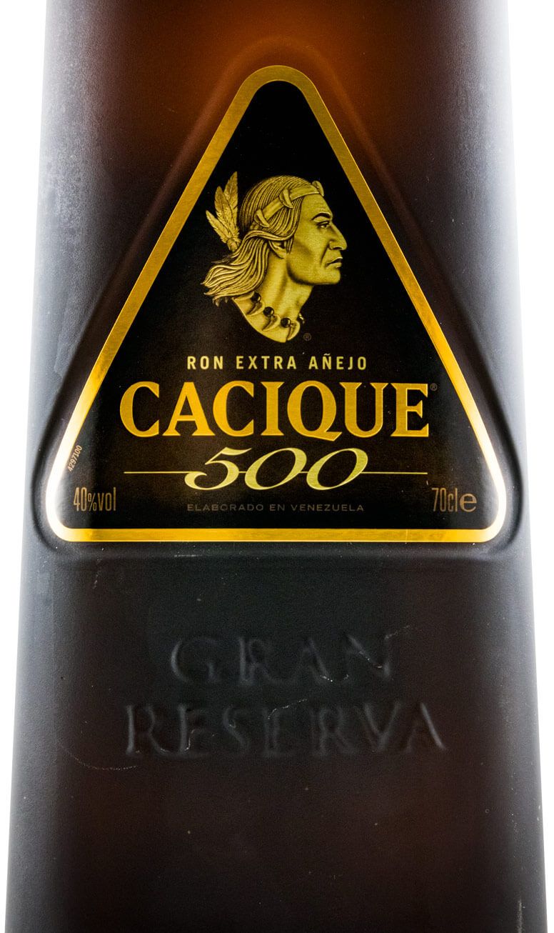 Rum Cacique 500 Gran Reserva Extra Añejo