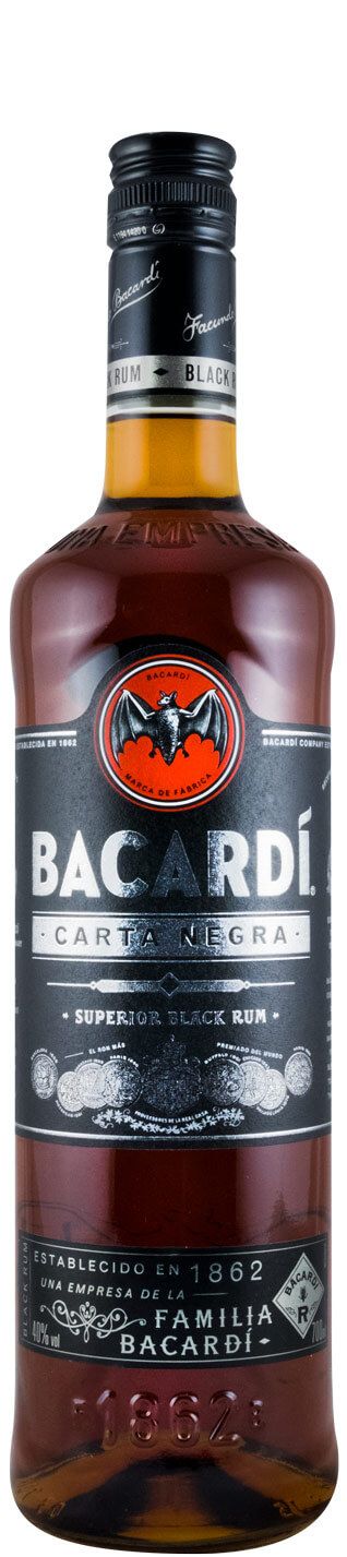 Rum Bacardí Black