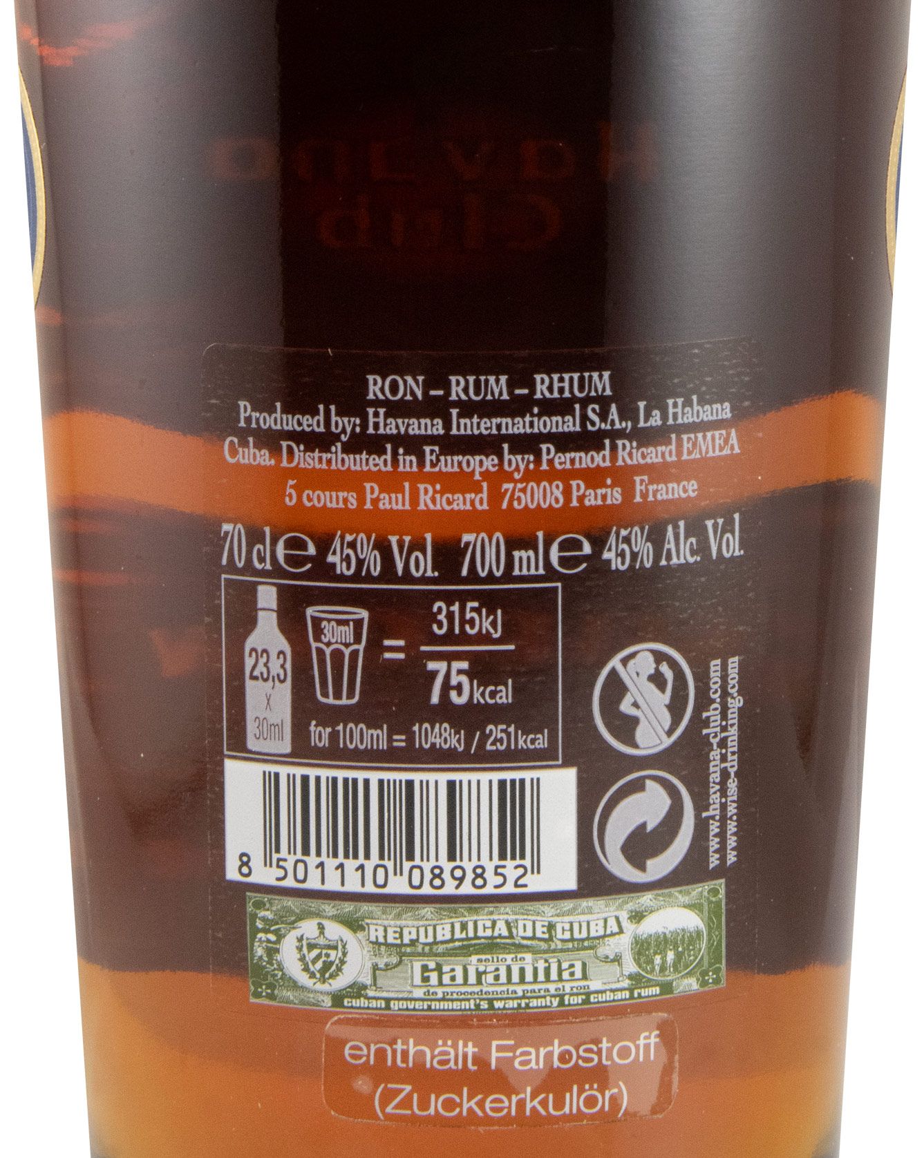 Rum Havana Club Selección de Maestros