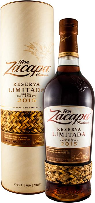 2015 Rum Zacapa Centenario Reserva Limitada