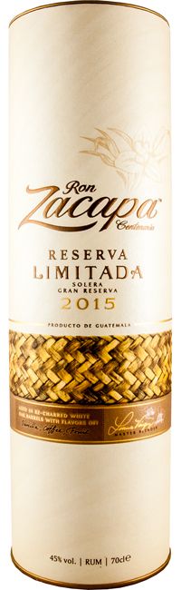 2015 Rum Zacapa Centenario Reserva Limitada