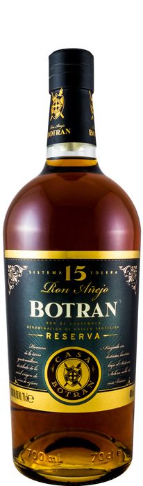 Rum Botran Anejo Reserva 15 Sistema Solera