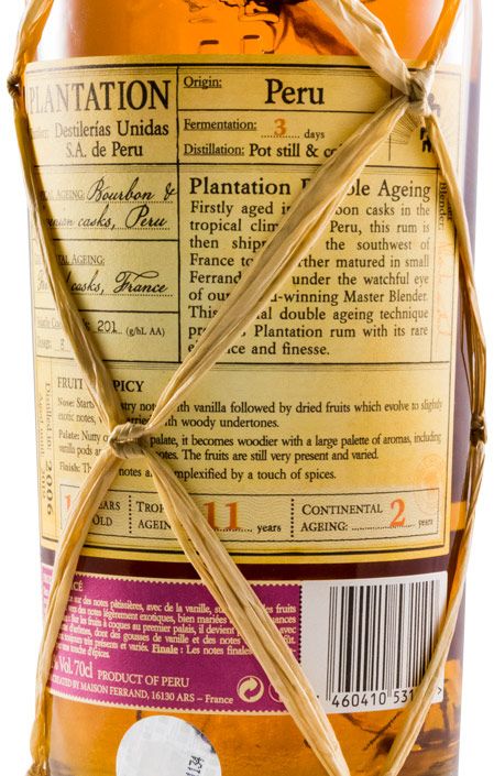 2006 Rum Plantation Peru Vintage