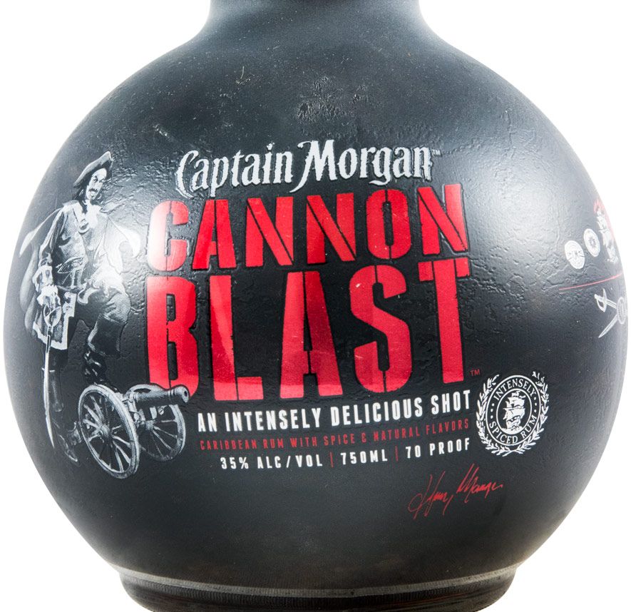 Rum Captain Morgan Cannon Blast 70cl