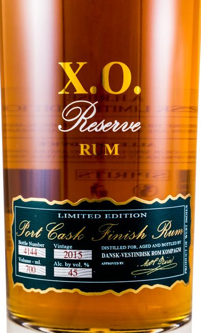 Rum A. H. Riise XO Port Cask Reserve Edição Limitada
