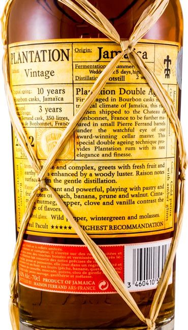 2002 Rum Plantation Jamaica Vintage Edition
